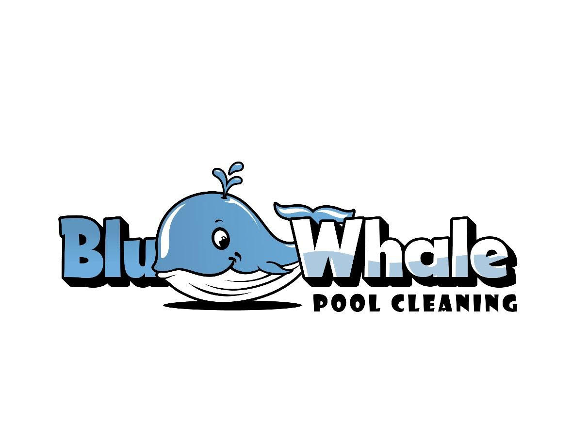 Blu Whale Pool Cleaning Logo